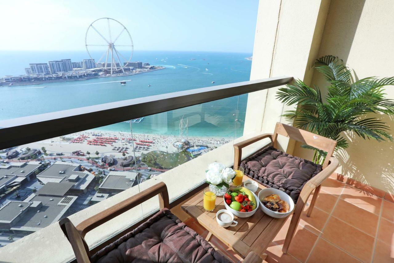 Luxury Casa - Grand Sea View Apartment Jbr Beach 2Br Dubaj Kültér fotó