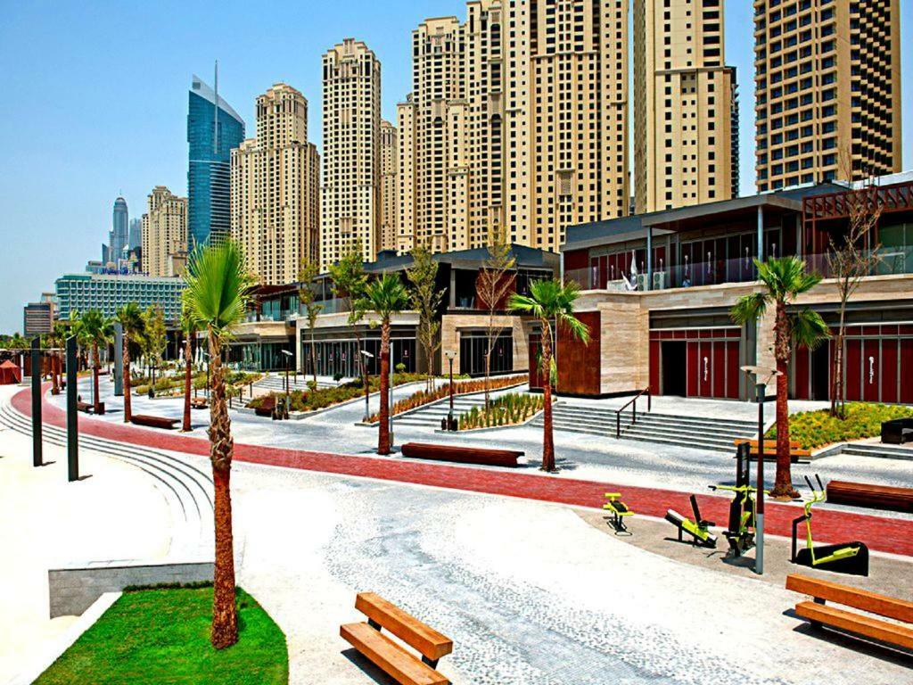 Luxury Casa - Grand Sea View Apartment Jbr Beach 2Br Dubaj Kültér fotó