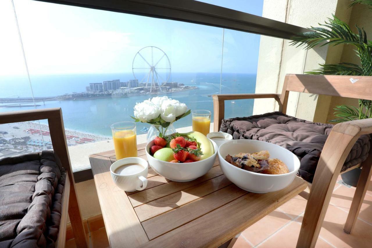 Luxury Casa - Grand Sea View Apartment Jbr Beach 2Br Dubaj Kültér fotó